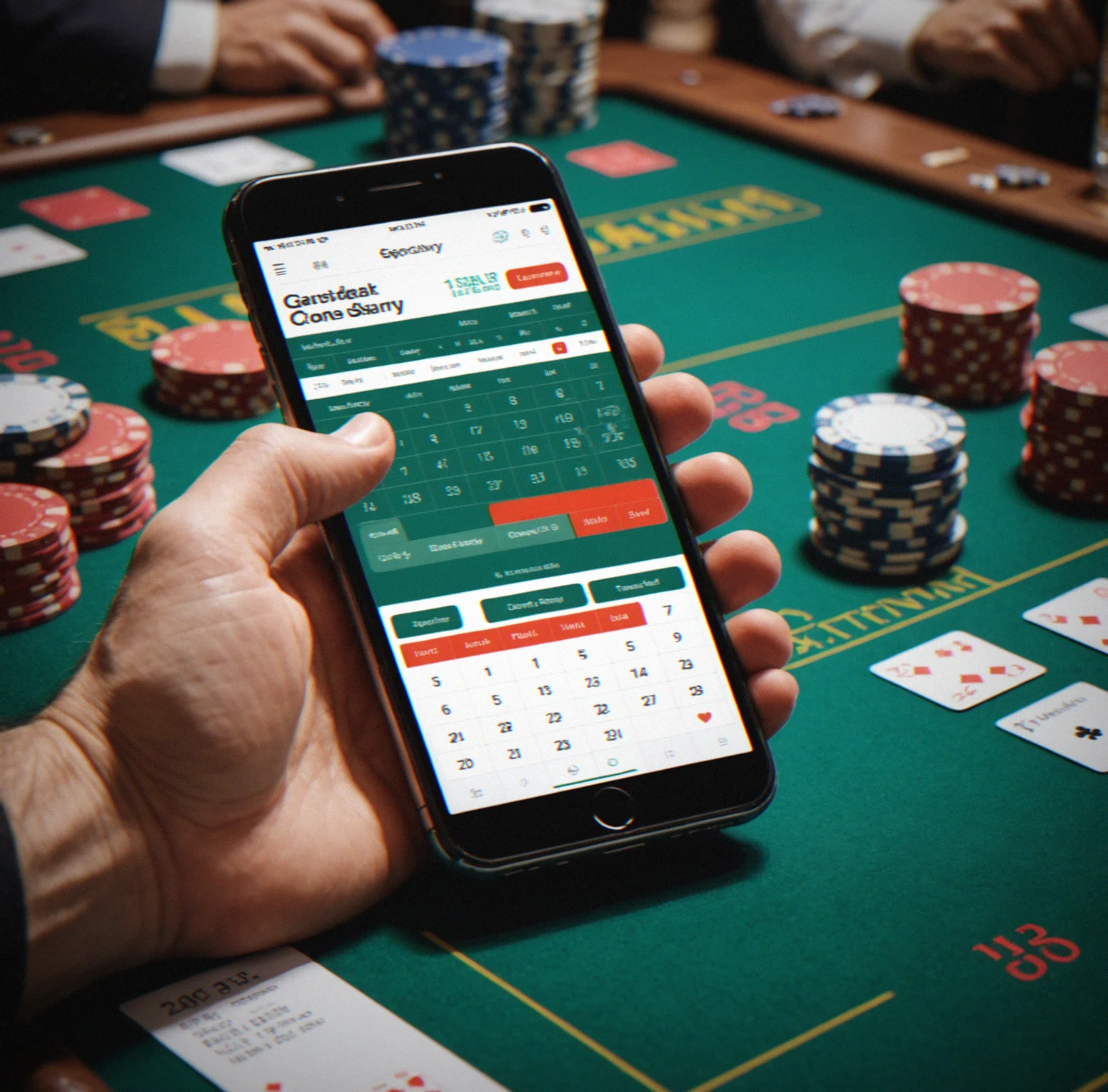Phone and calendar showing event booking inquiry