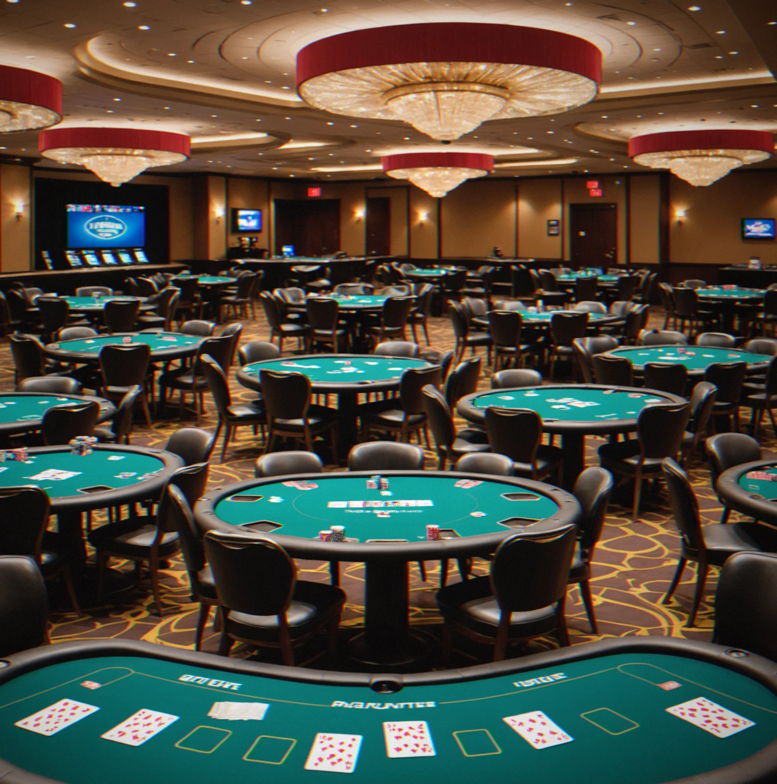 Multiple poker tables running simultaneously in tournament configuration